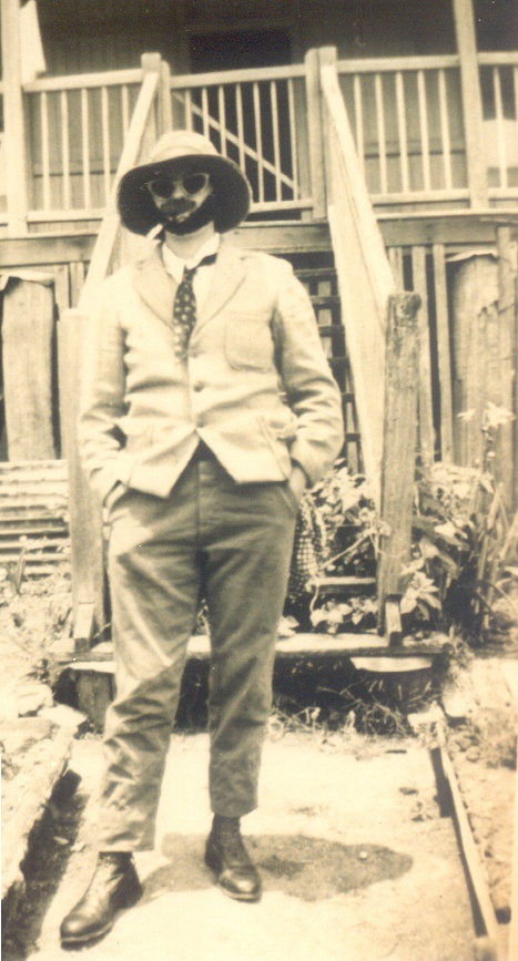 Fancy dress participant, Mrs May Vidler, Queensland Centenary Celebrations, Cooran, 1959