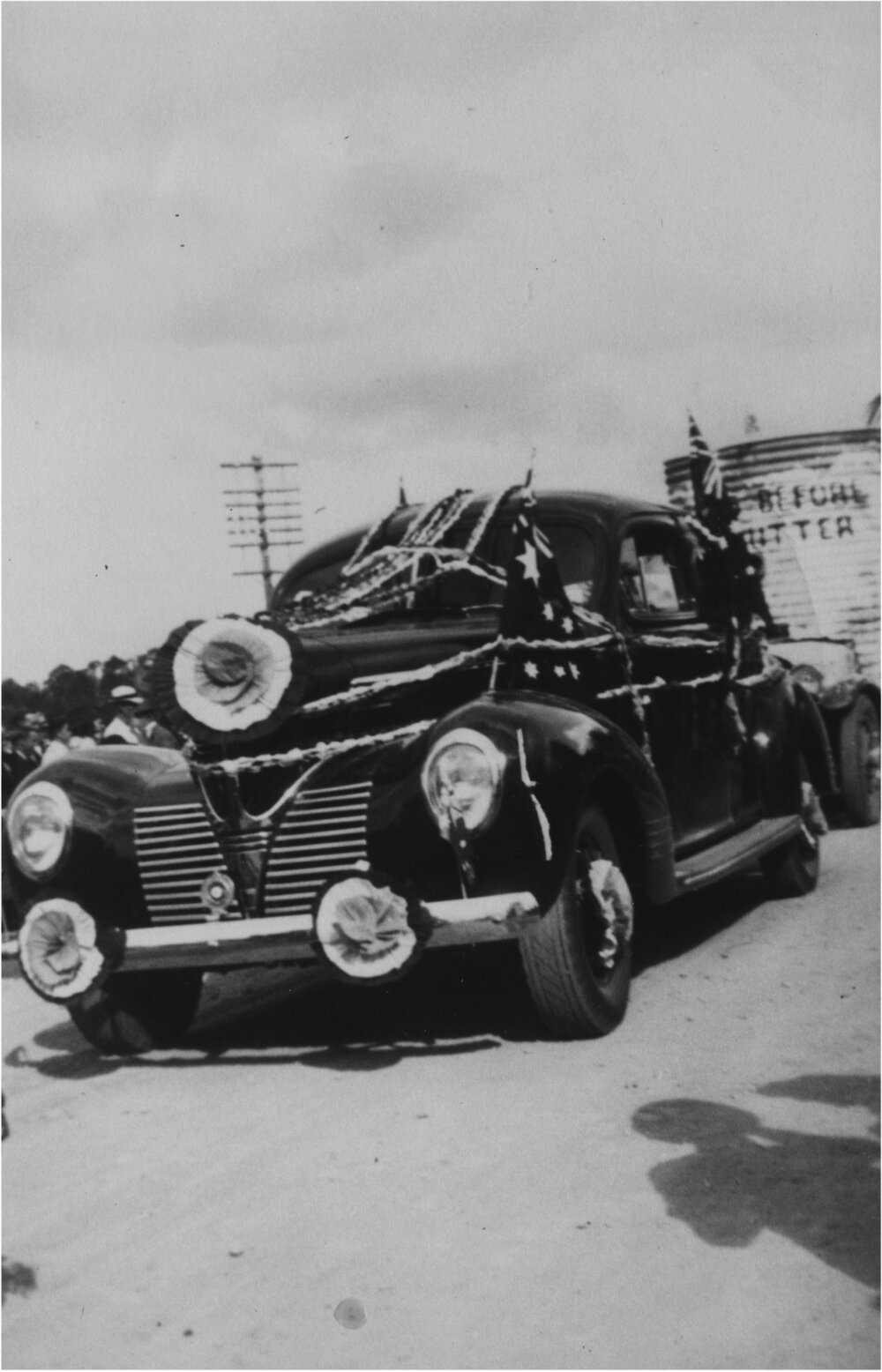 Float, Peace Parade, Pomona, ca 1945