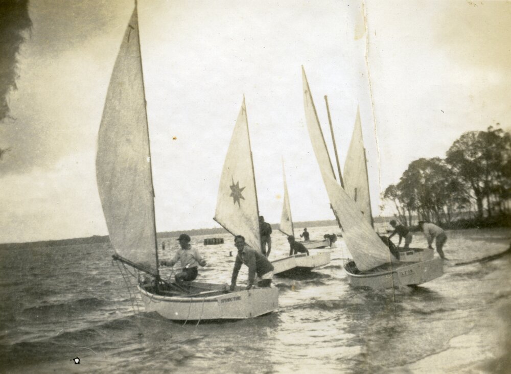 Sailing, Lake Cootharaba, 1947
