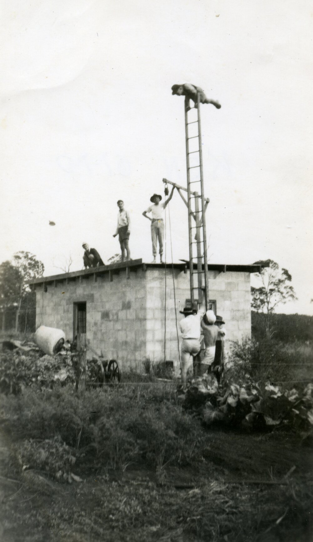 The 'Gunya', Lake Cootharaba Sailing Club house, 1952