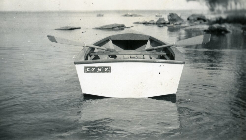 Club dinghy, Lake Cootharaba Sailing Club, Lake Cootharaba, 1957