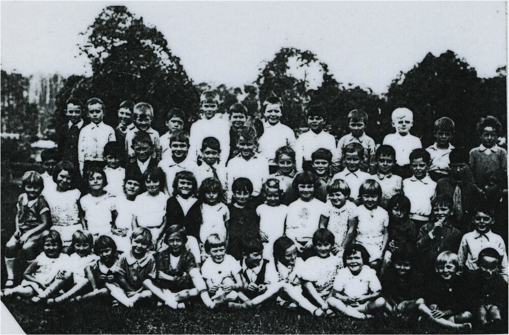 Grade 3 Class Photo, Pomona State School, Pomona, ca 1933