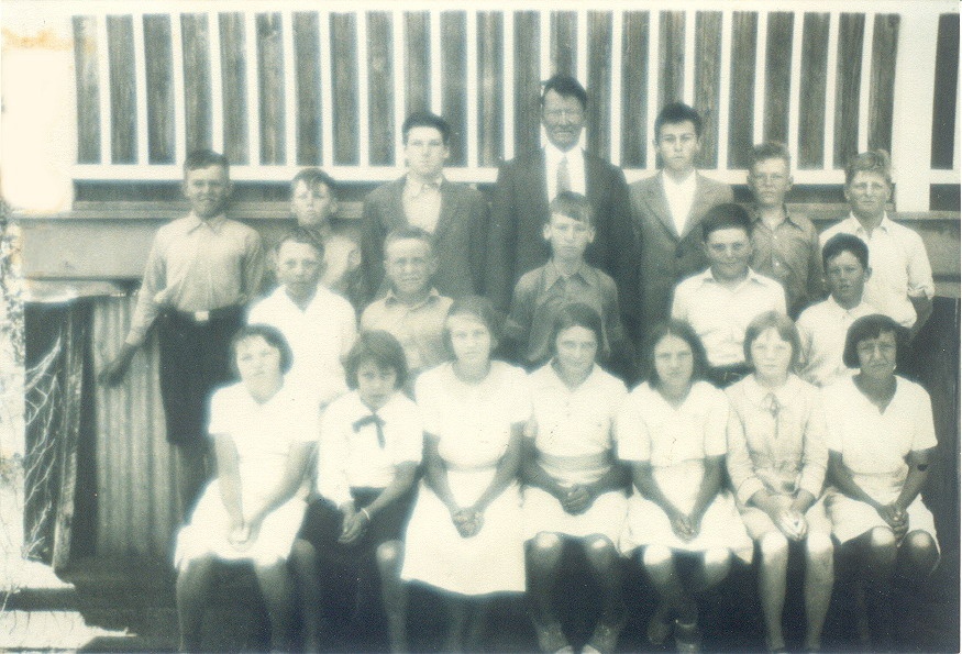 School group, Wahpunga School, Wahpunga, Kin Kin