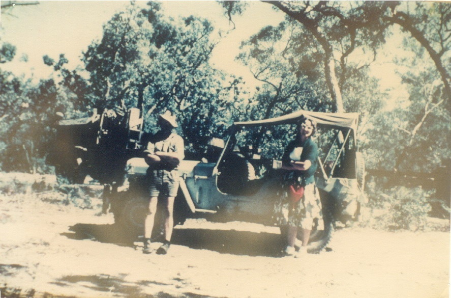 Selwyn Beckmann and Norma Horton, Noosa North Shore, 1959