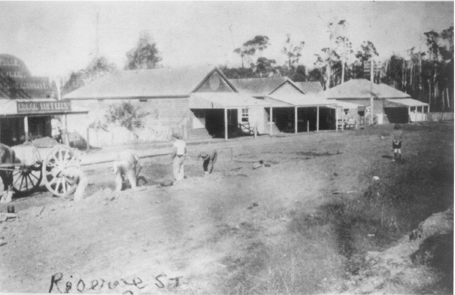 Street views, Reserve Street, Pomona, ca 1928