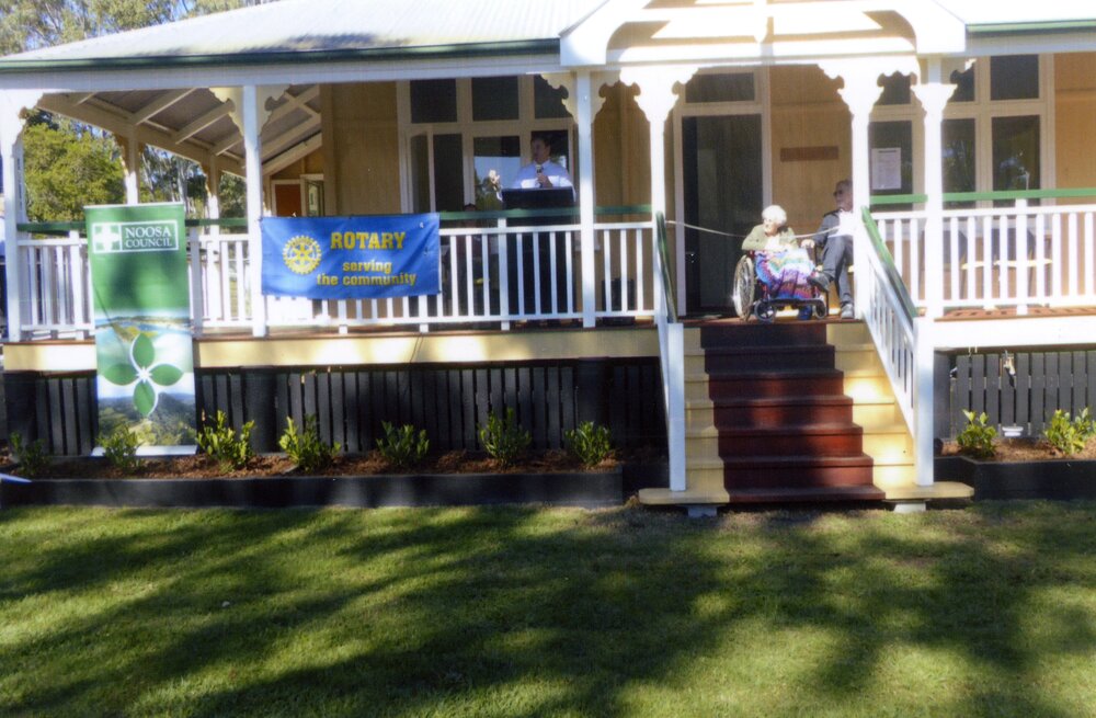 Official opening Tait-Duke Cottage, Earl Street, Tewantin, 7 June 2017