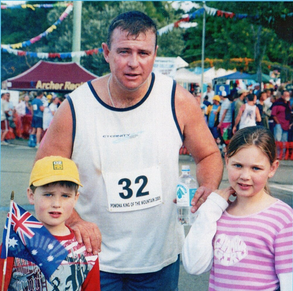 Mal Scott, entrant, 'King of the Mountain', Pomona, 24 July 2005