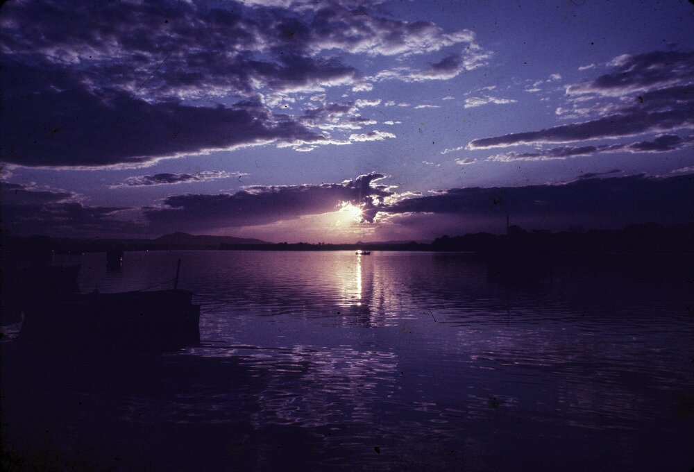 Sunset, Noosa River, Noosaville, ca 1960s