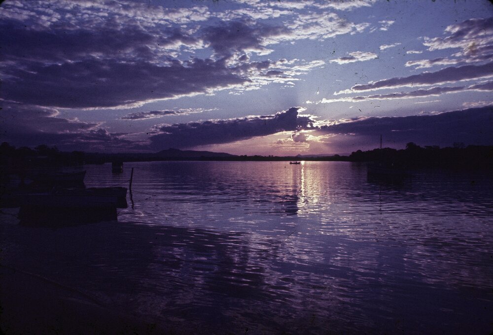 Sunset, Noosa River, Noosaville, ca 1960s