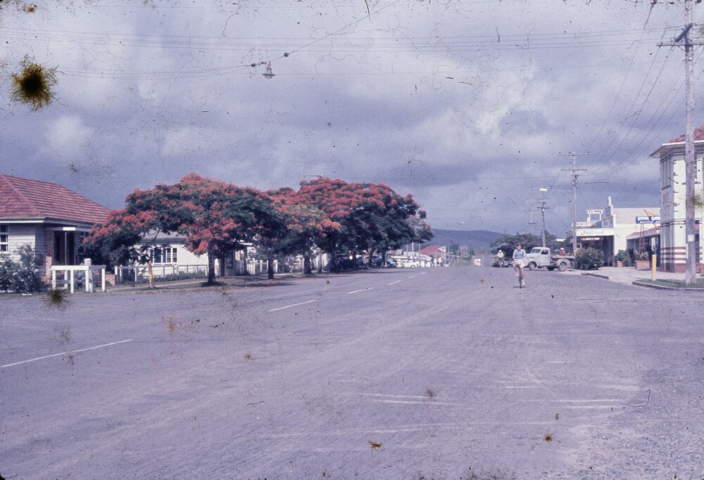 Street views, Poinciana Avenue, Tewantin, ca 1960s