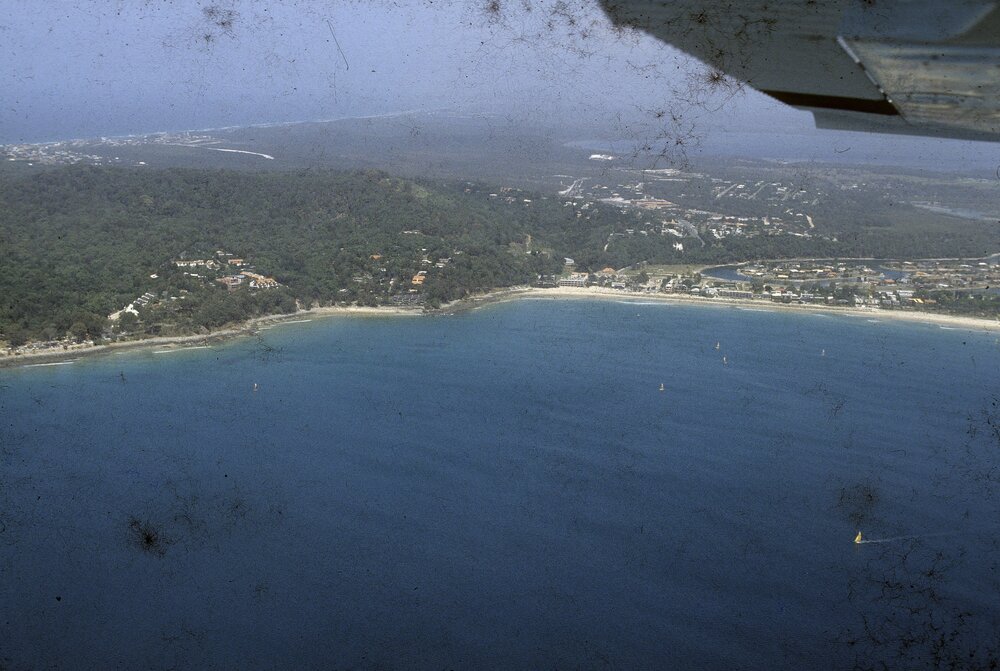 Aerial view, Noosa Heads, ca 1980s