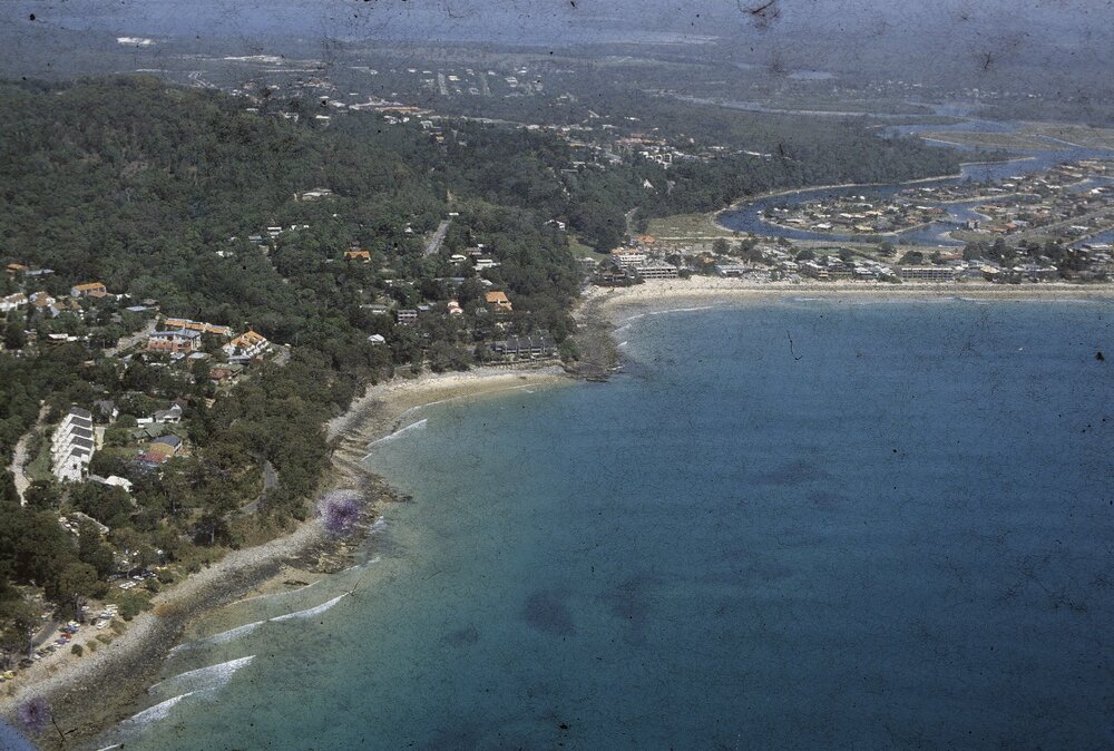 Aerial view, Noosa Heads, ca 1980s