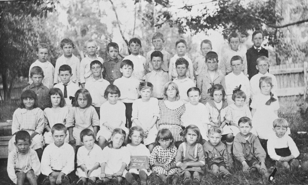Grade 1 &amp; 2 Class Photo, Tewantin State School, Tewantin, ca 1930s