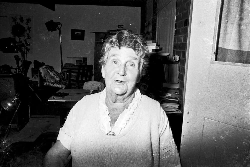 Possibly family or staff member, Griffiths Studio, Tewantin, ca 1960s