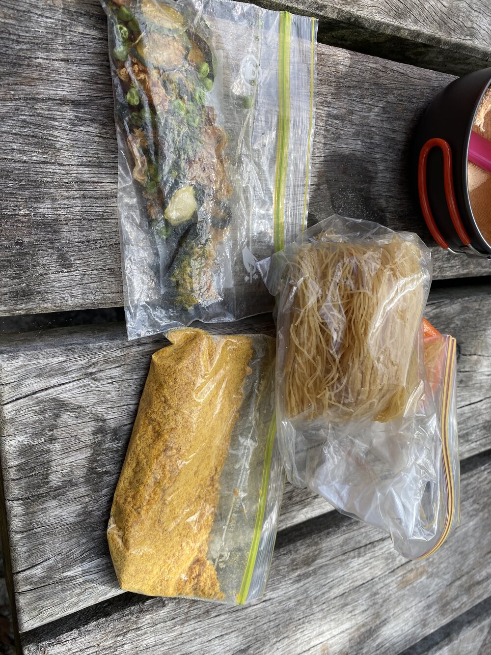 Rations, Brahminy walking trail, Cooloola Wilderness Trail, Great Sandy National Park, Cooloola, 14 June  2026