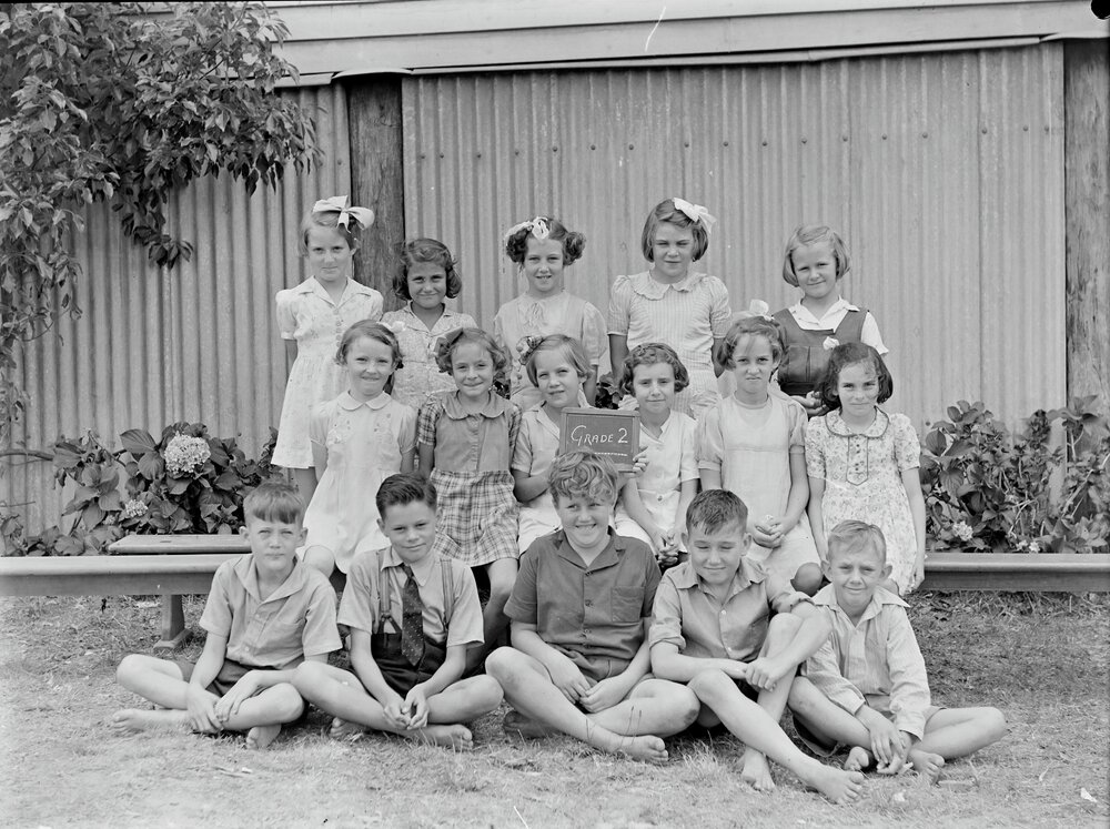 Class Photo, Grade 2, Cooroy State School, Cooroy, 1946