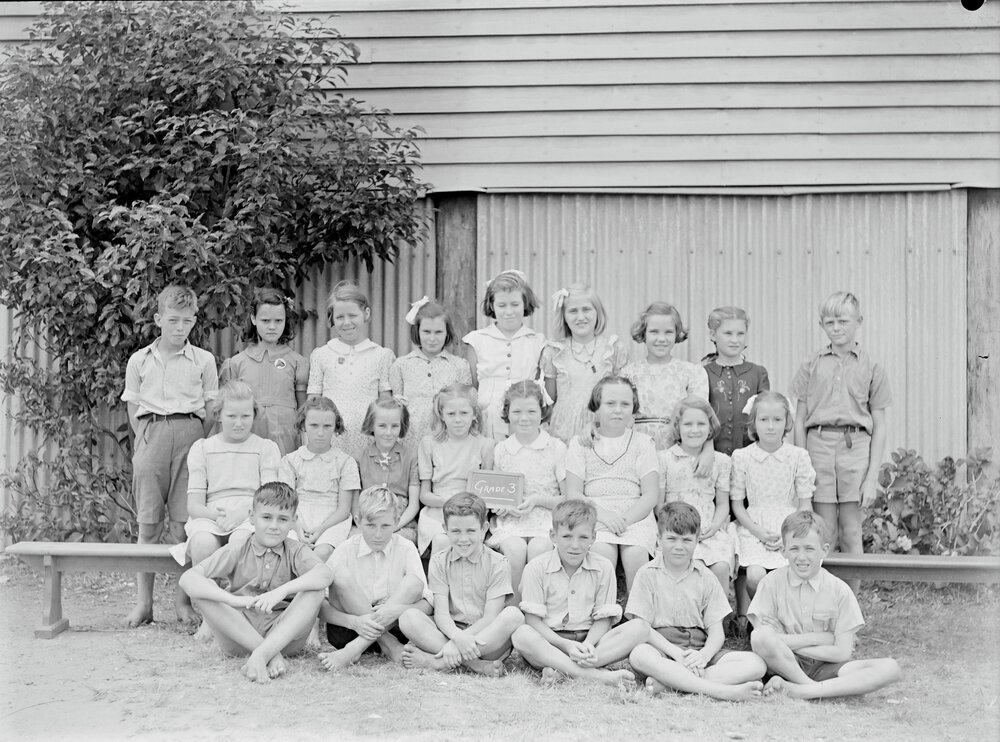 Class Photo, Grade 3, Cooroy State School, Cooroy, 1946