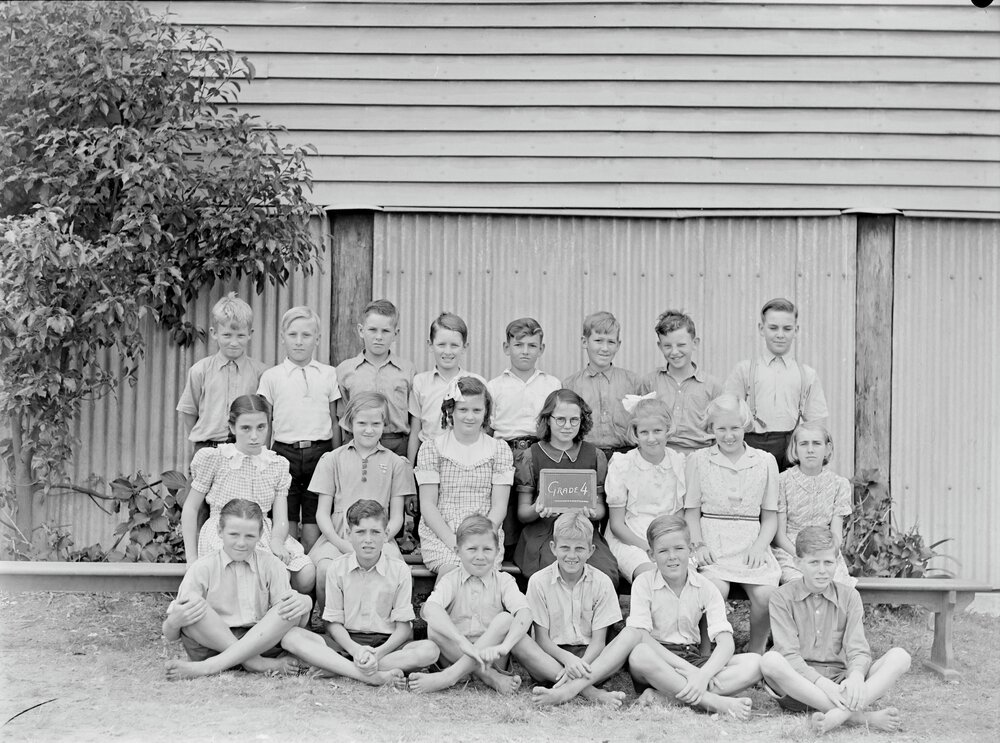 Class Photo, Grade 4, Cooroy State School, Cooroy, 1946