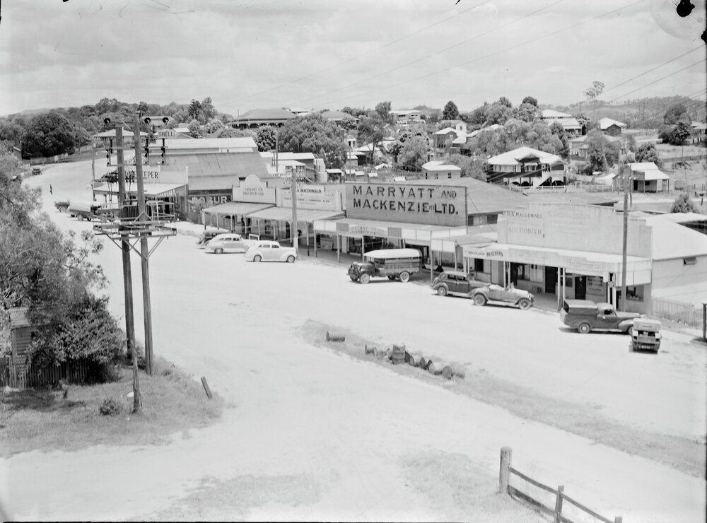 Maple Street, Cooroy, 1948