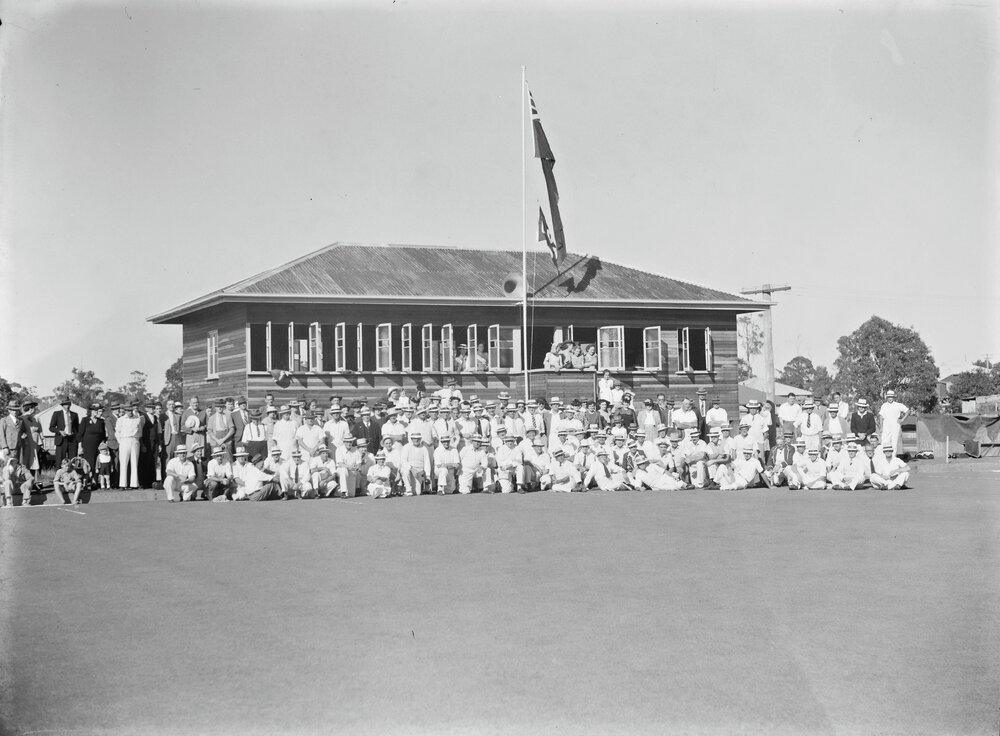 Opening, Cooroy Bowls Club, Opal Street, Cooroy, 1948