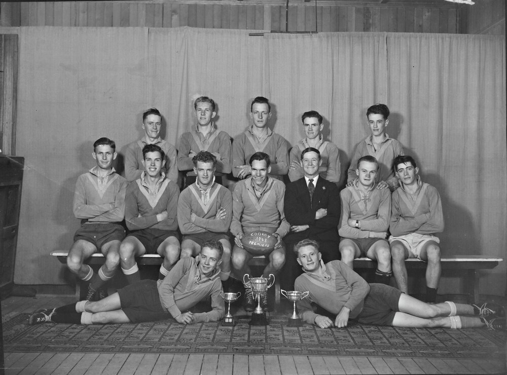 Junior team, Cooroy Football Club, Cooroy, 1948