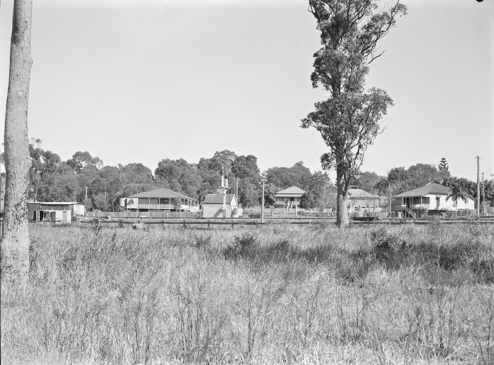Railway siding, Cooroy, 1948