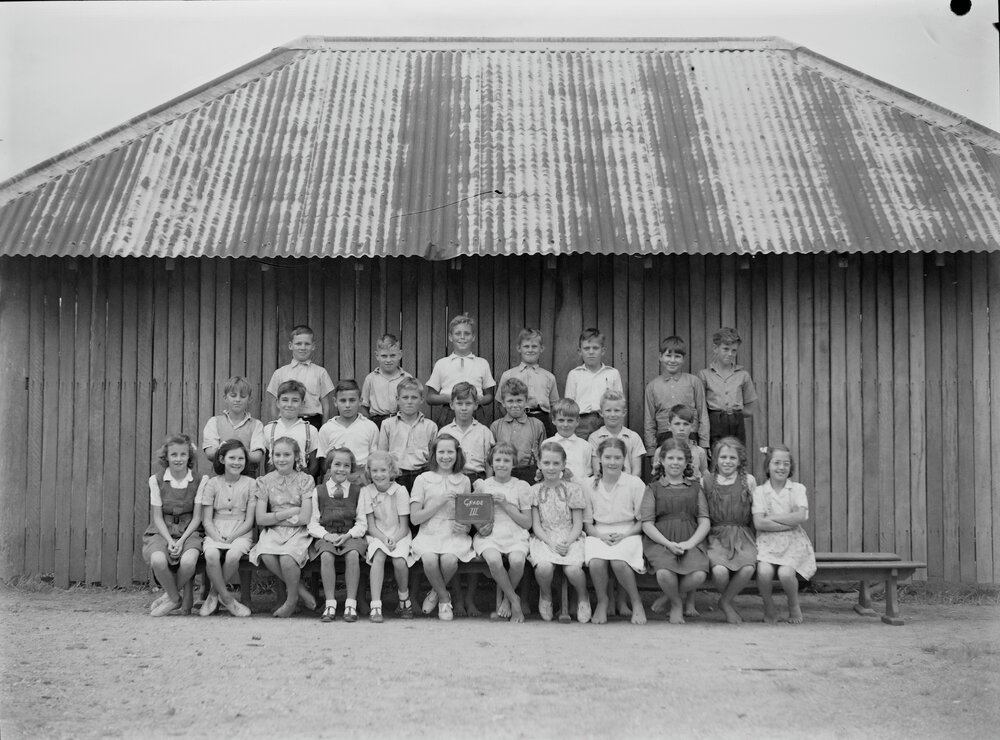 Class Photo, Grade 3, Cooroy State School, Cooroy, 1948