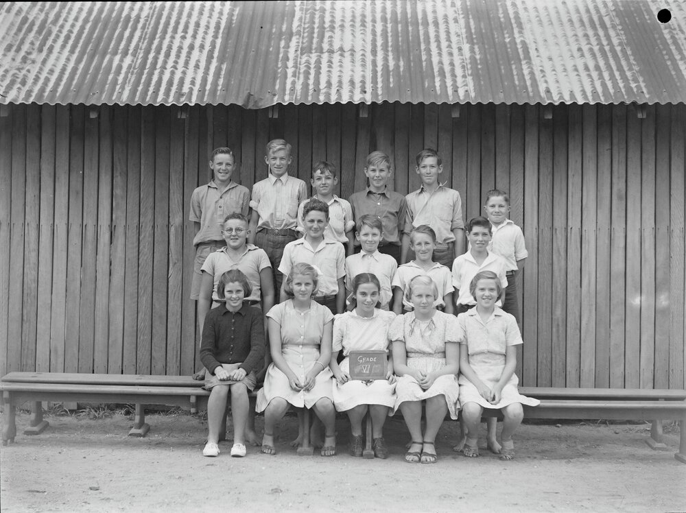 Class Photo, Grade 6, Cooroy State School, Cooroy, 1948
