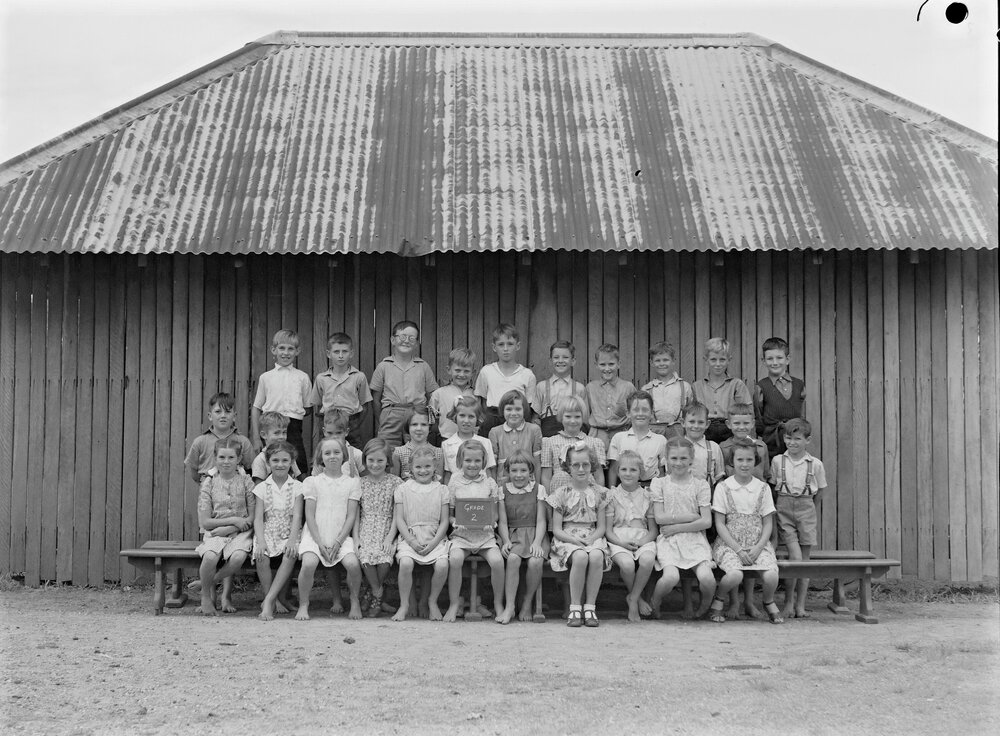 Class Photo, Grade 2, Cooroy State School, Cooroy, 1948