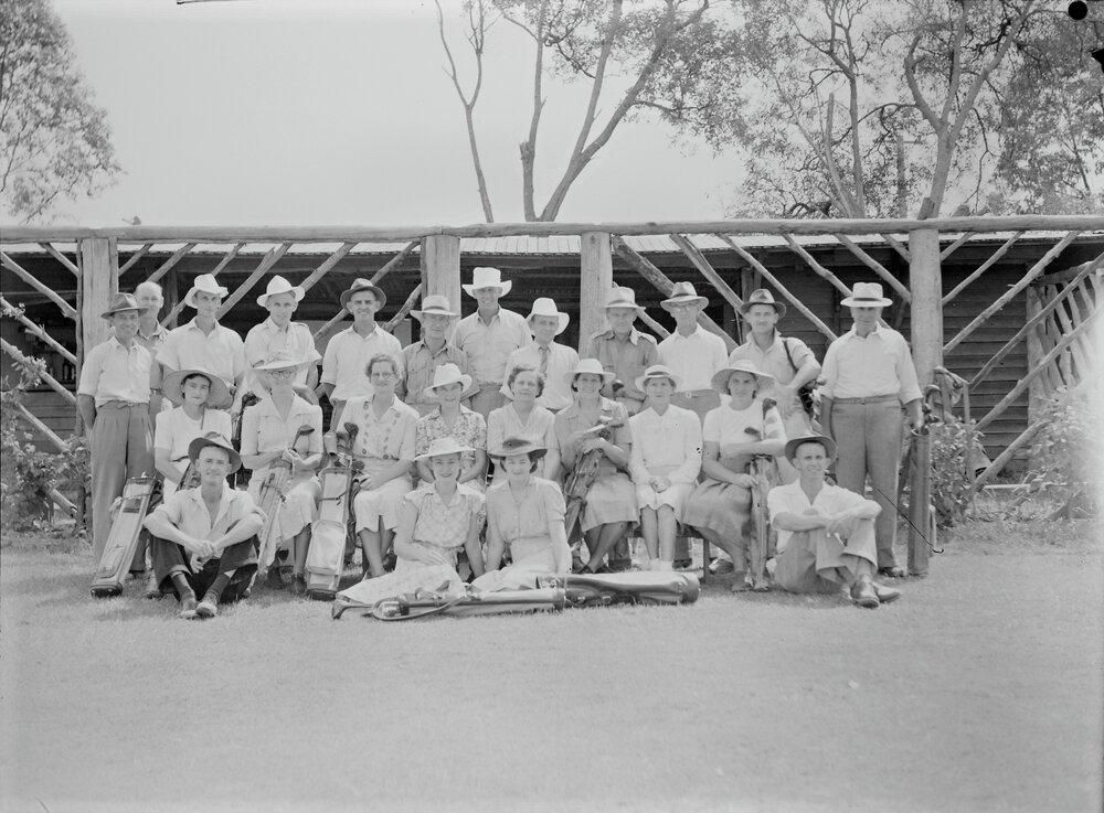 Members and Players, Cooroy Golf Club, Cooroy, 1949