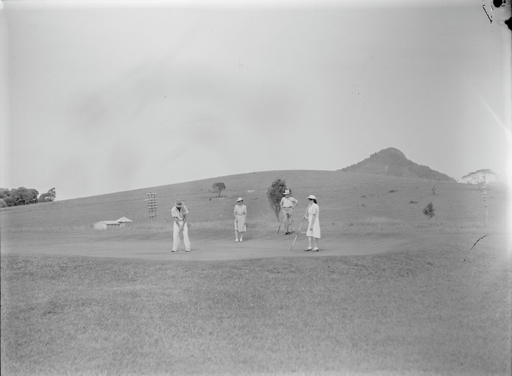 Players, Cooroy Golf Club course, Cooroy, 1949