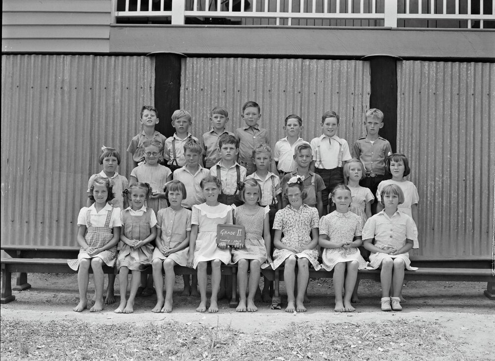 Class Photo, Grade 2, Cooroy State School, Cooroy, 1949