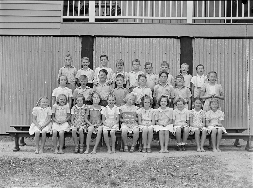 Class Photo, Grade 3, Cooroy State School, Cooroy, 1949