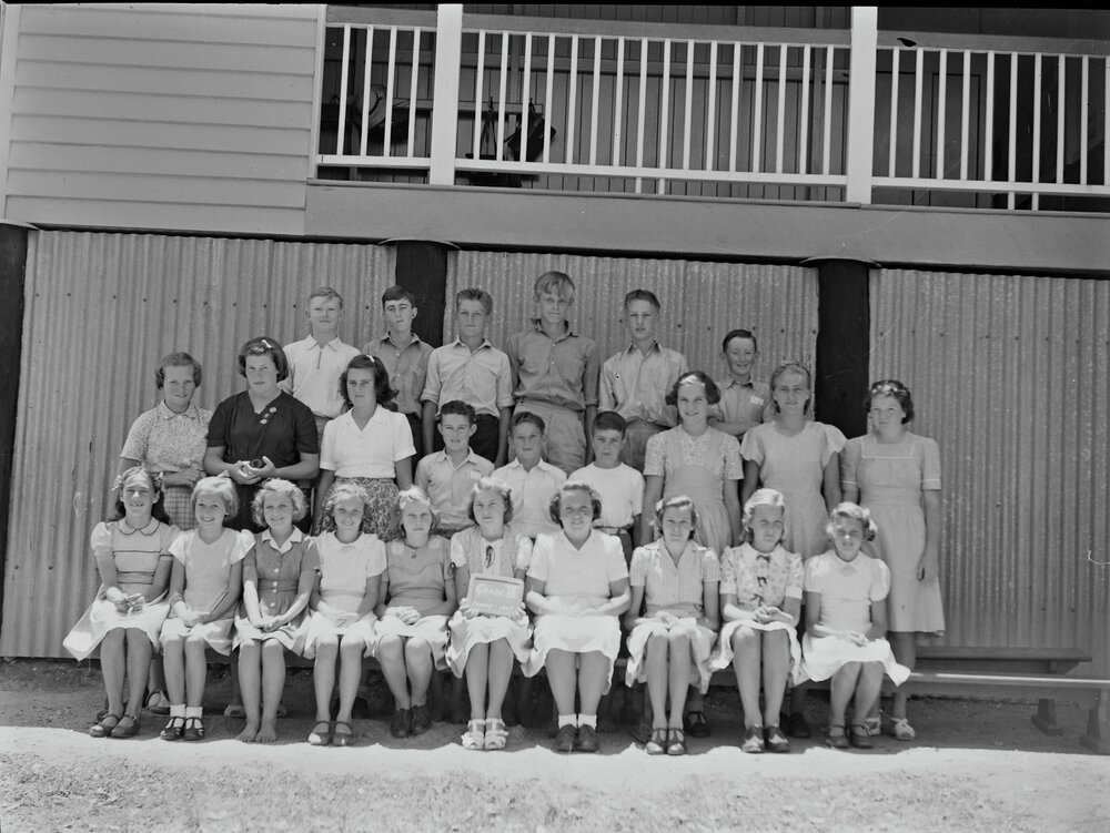 Class Photo, Grade 6, Cooroy State School, Cooroy, 1949