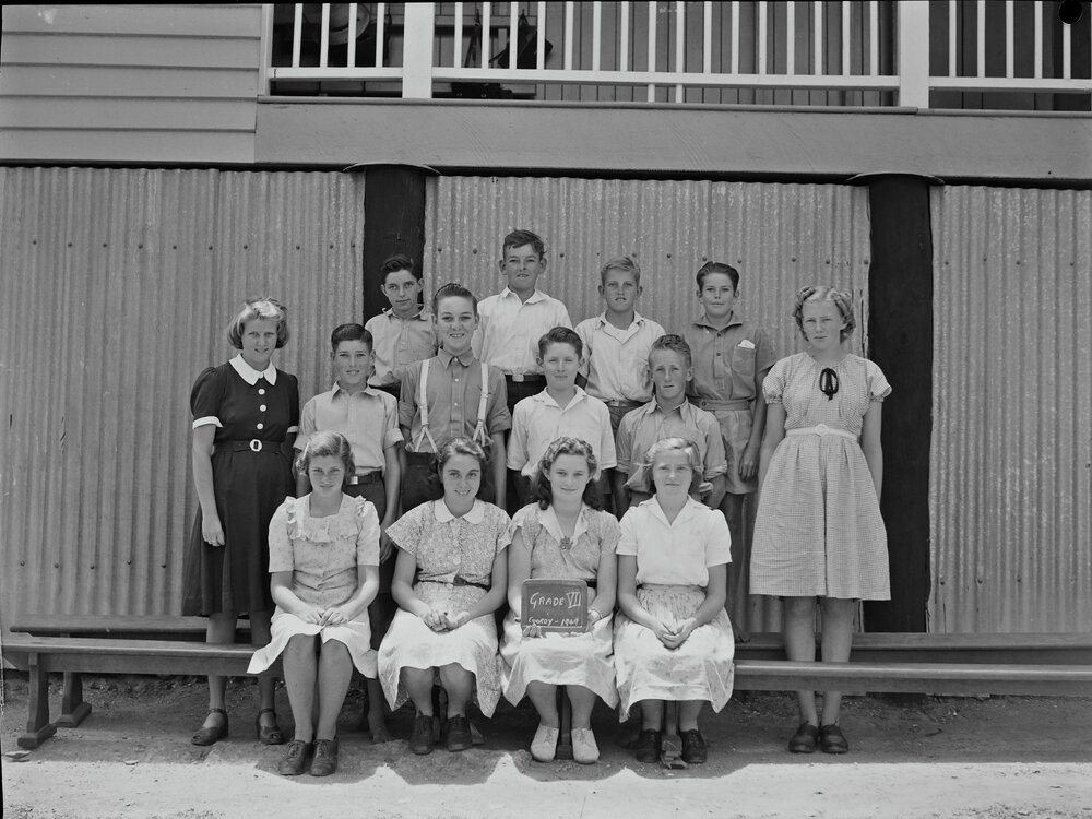 Grade 7, Cooroy State School, Cooroy, 1949