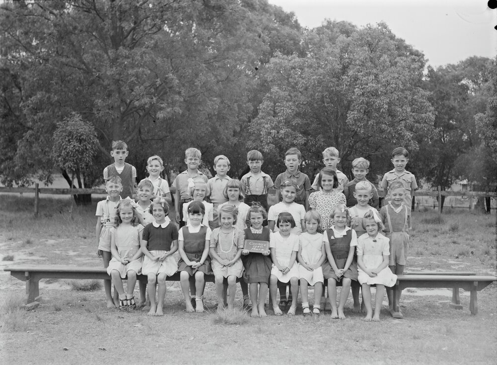 Class Photo, Grade Prep 4, Cooroy State School, Cooroy, 1950