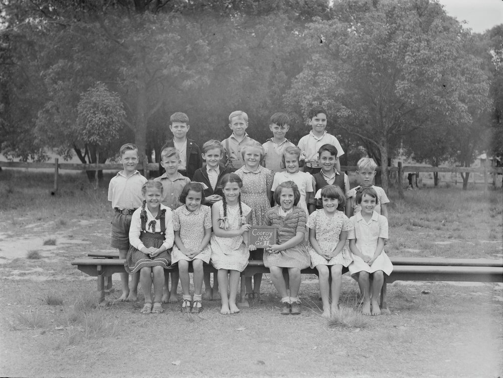 Class Photo, Grade 2, Cooroy State School, Cooroy, 1950