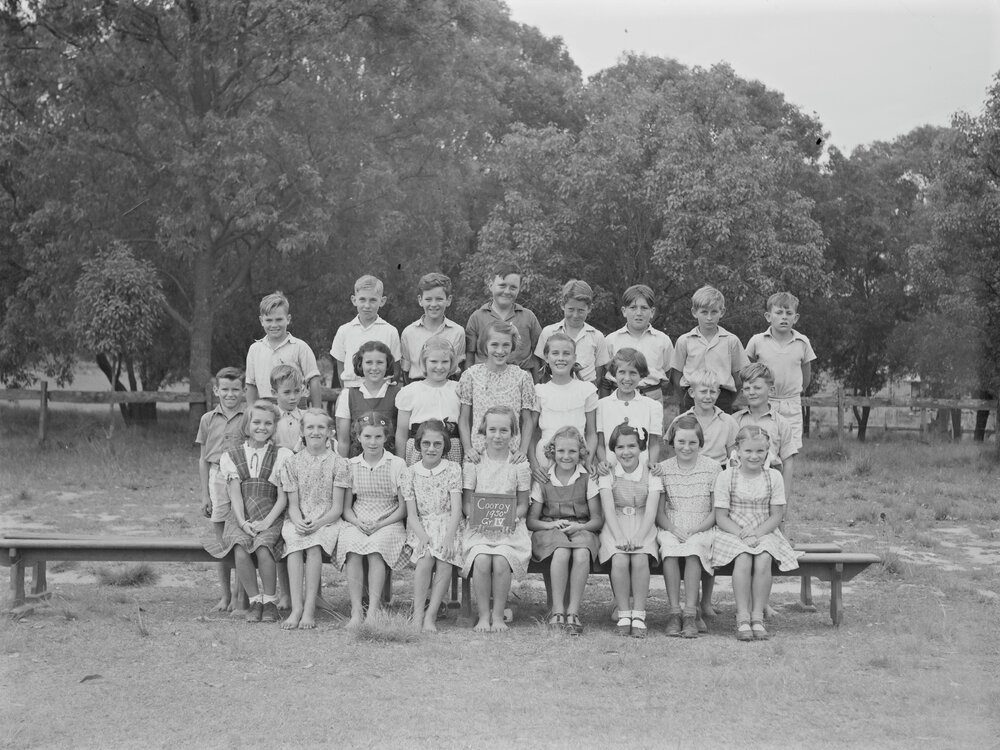 Class Photo, Grade 4, Cooroy State School, Cooroy, 1950
