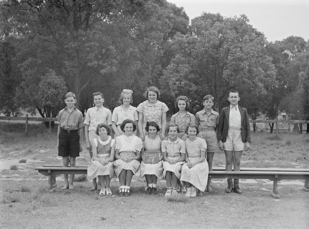 Class Photo, Grade 6, Cooroy State School, Cooroy, 1950