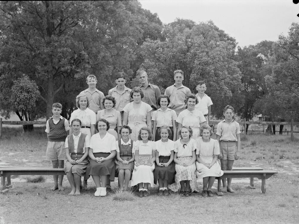 Class Photo, Grade 7, Cooroy State School, Cooroy, 1950