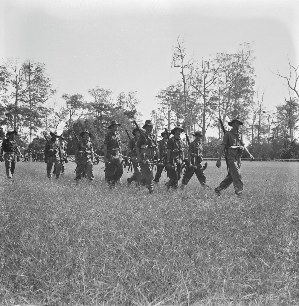 Patrol, Military Training Camp, Cooroy Showgrounds, Cooroy, 1951