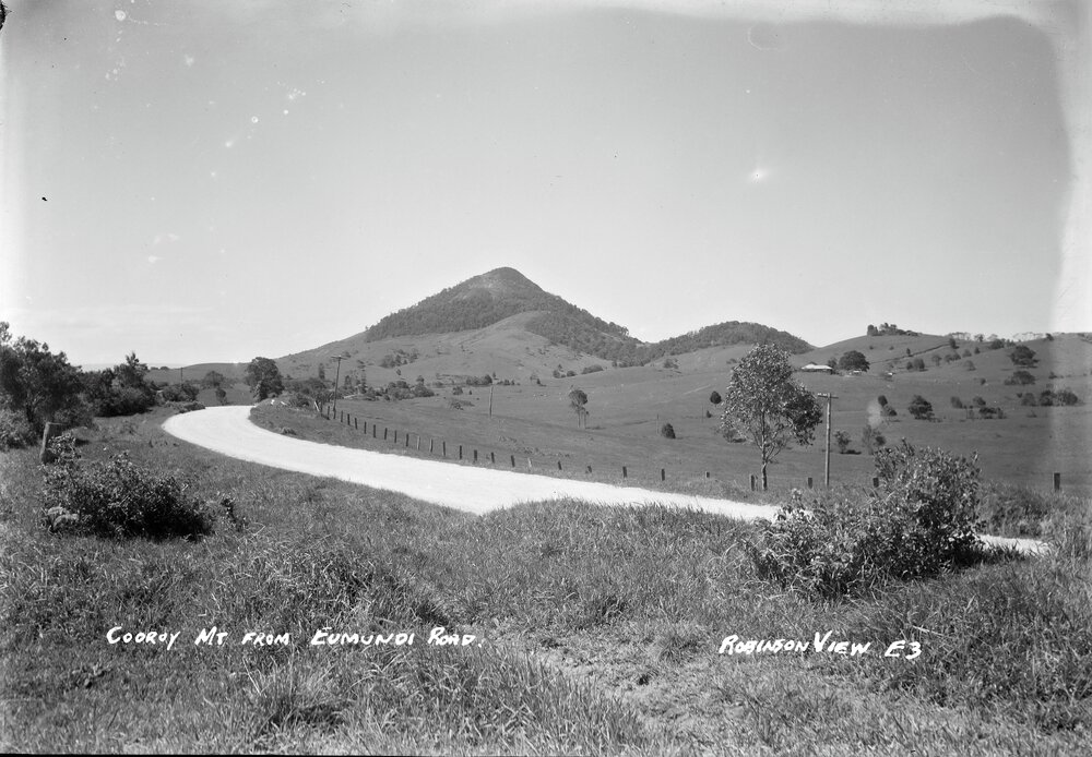 Cooroy Mountain view, Eumundi Road, Eumundi, ca 1940s