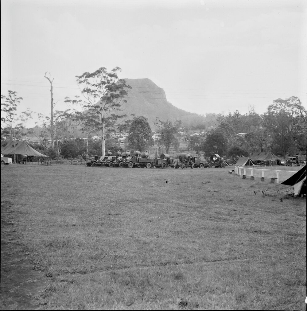 Encampment, 42nd Batallion, Citizen Military Force, Pomona, 1951