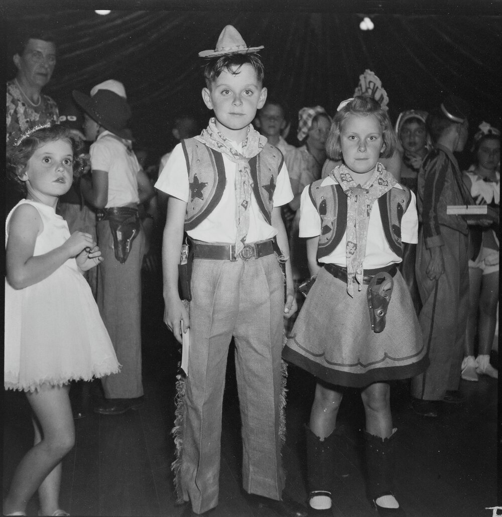 Partcipants, Fancy Dress Ball, Cooroy, 1951