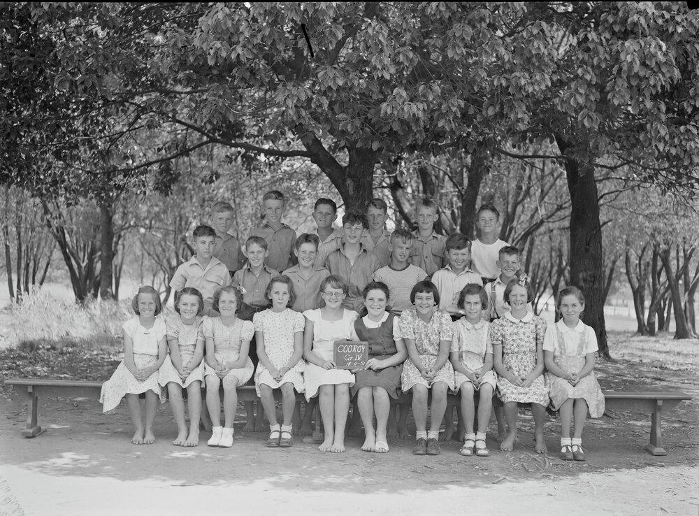 Class Photo, Grade 4, Cooroy State School, Cooroy, 1951