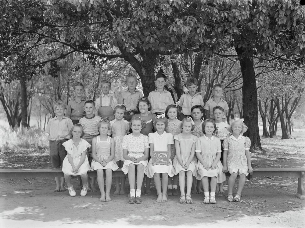 Class Photo, Grade 2, Cooroy State School, Cooroy, 1951