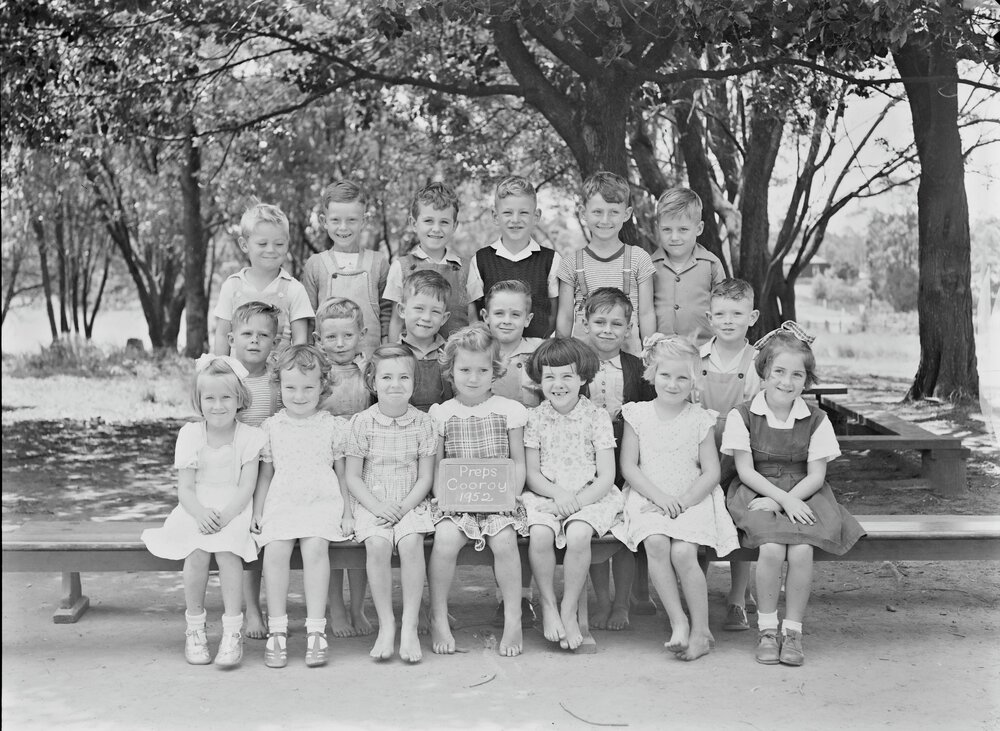 Class Photo, Grade Prep Class, Cooroy State School, Cooroy, 1952