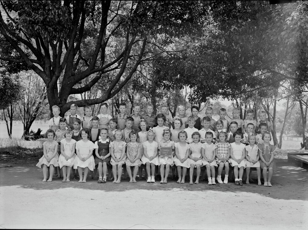 Class Photo, Grade 1, Cooroy State School, Cooroy, 1953