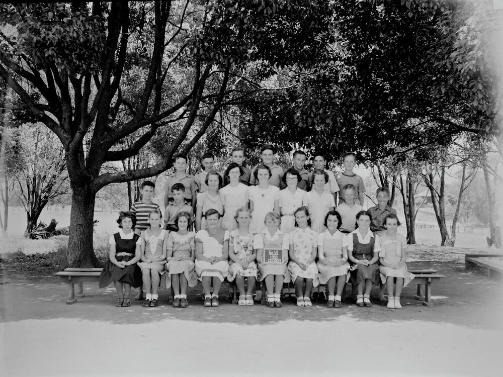 Class Photo, Grade 6, Cooroy State School, Cooroy, 1953