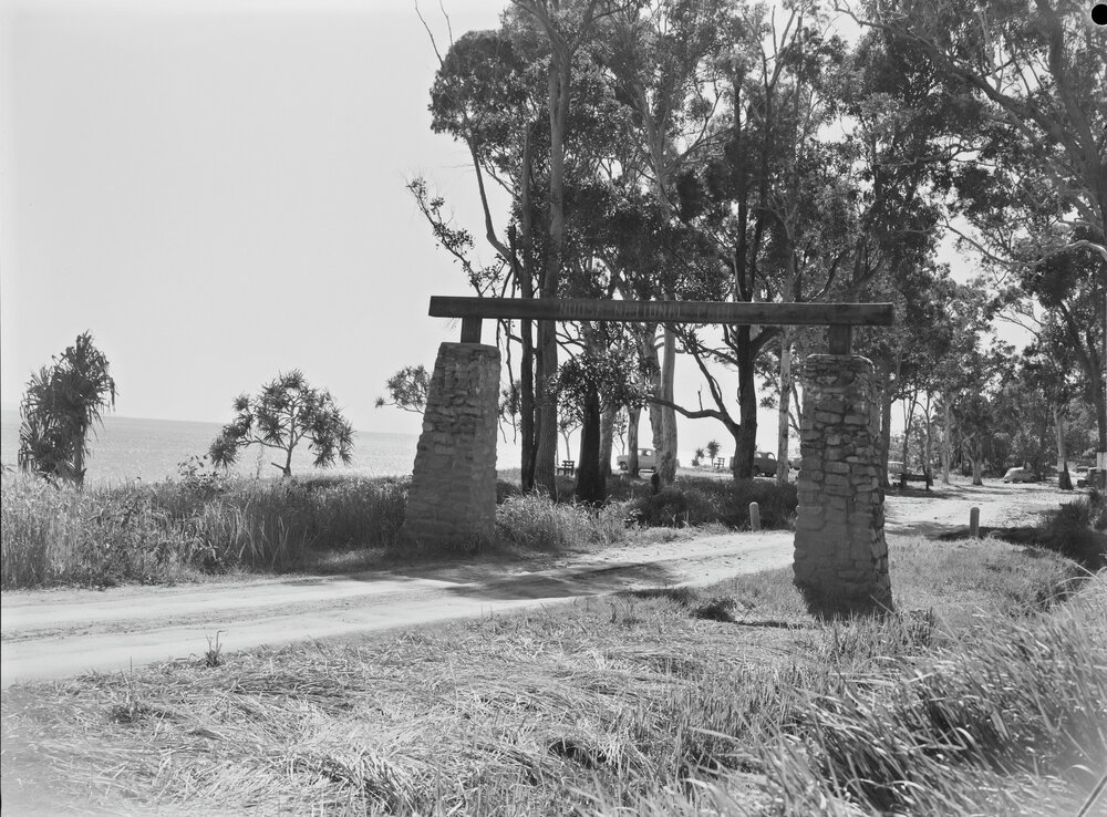 Entrance, Noosa National Park, Noosa Heads, ca 1955